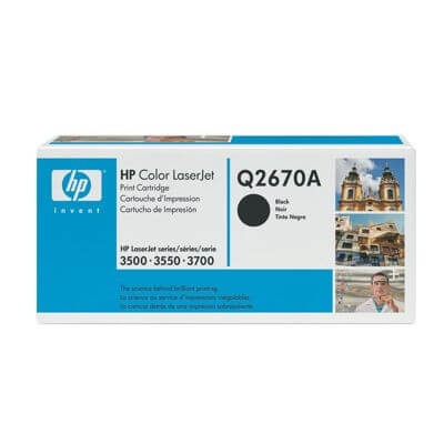Cartucho de Toner Preto HP 308A LaserJet (Q2670A) – Ponta de Estoque