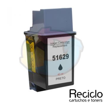 Cartucho Compatível Hp 29 Preto 51629