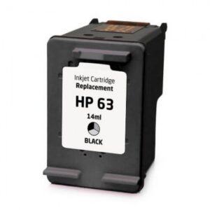 Cartucho Compatível Hp 63 Preto F6U62AN