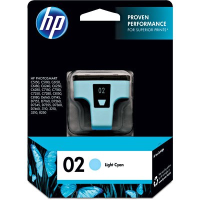 Cartucho Hp 02 Ciano Claro C8774WL Original