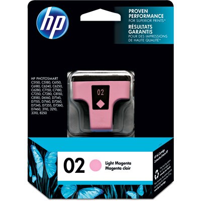 Cartucho Hp 02 Magenta Claro C8775WL Original