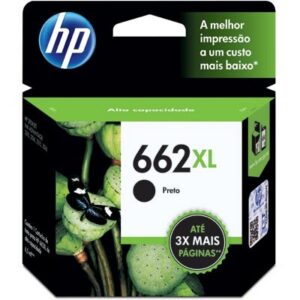 Cartucho Hp 662XL Preto CZ105AB Original
