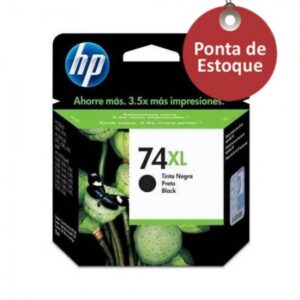 Cartucho Hp 74XL Preto CB336WB Original (Ponta de Estoque)