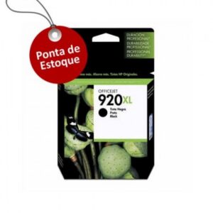 Cartucho Hp 920XL Preto CD975AL Original  (Ponta de Estoque)