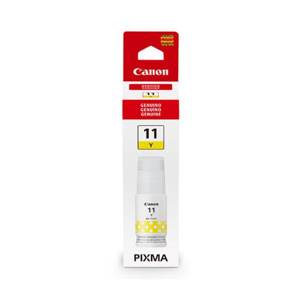 Garrafa de Tinta Canon GI-11 Y Amarelo Original