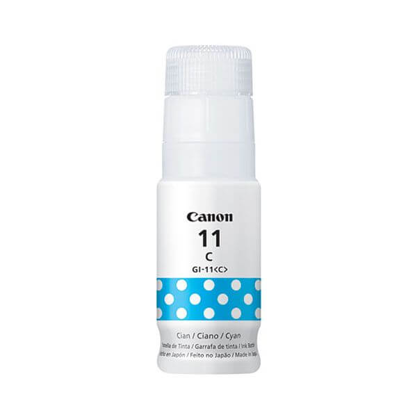 Garrafa de Tinta Canon GI-11C Ciano Original