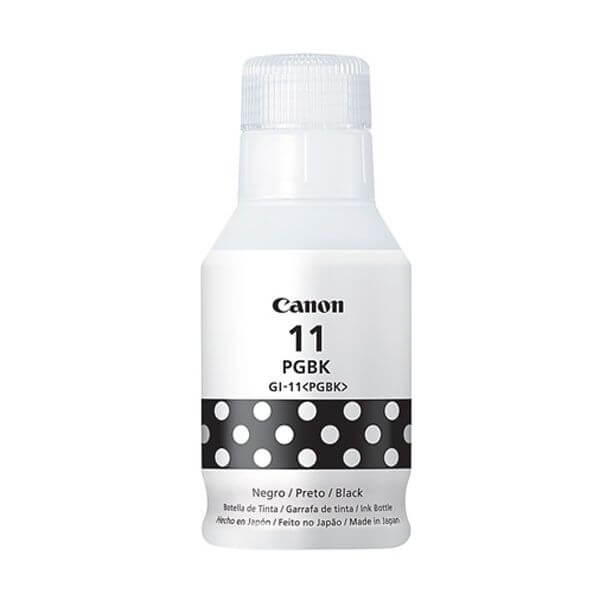 Garrafa de Tinta Canon GI-11PGBK Preto Original