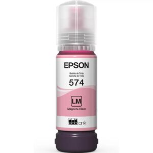 Garrafa de Tinta Epson 574 Magenta Claro T574620-AL Original