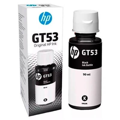 Garrafa de Tinta HP GT53 Preto 1W22AL Original