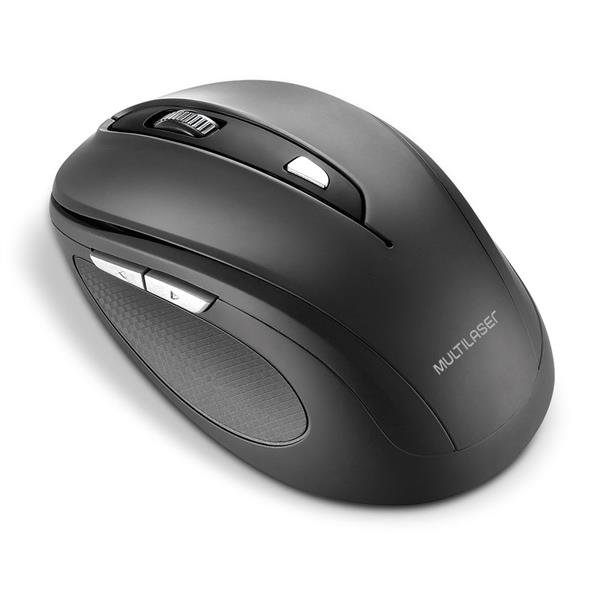 Mouse Sem Fio Comfort Conexão Usb 6 Botões Preto – MO237