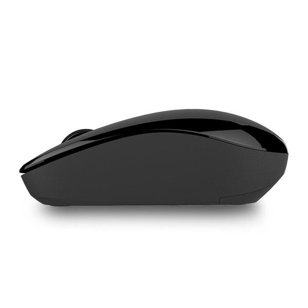 Mouse Sem Fio Slide Conexão Usb 1200dpi 3 Botões c/ Pilha Inclusa Preto – MO309