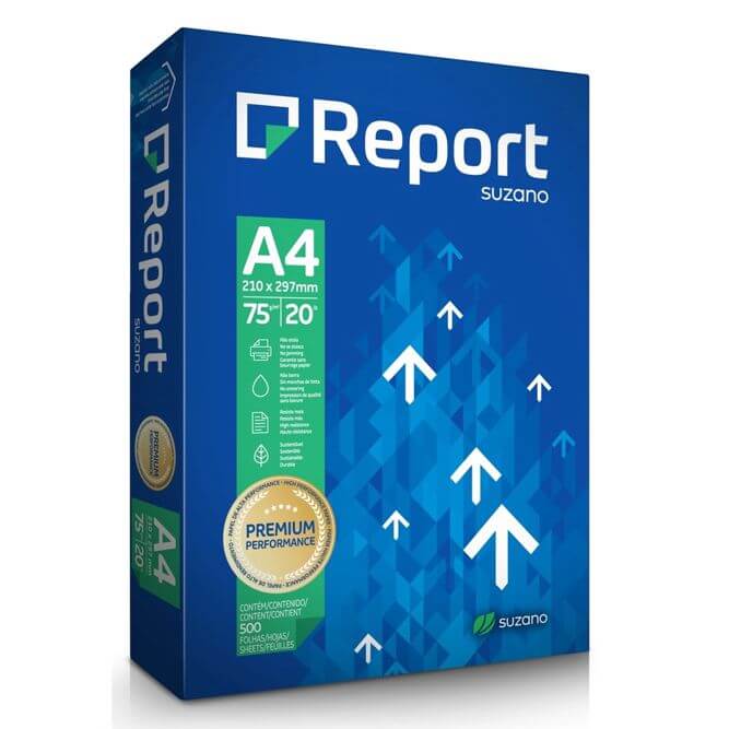 Papel Sifite A4 75g, 500 folhas 210×297 Report