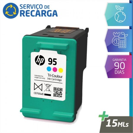 Recarga Cartucho Hp 95 Color – C8766WL