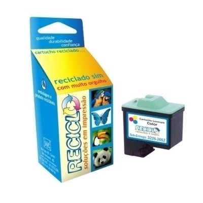 Recarga Cartucho Lexmark 26 Color – 10N0026