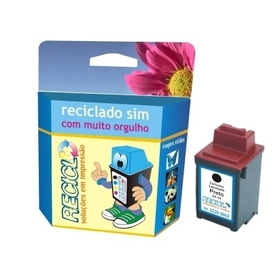 Recarga Cartucho Lexmark 70 Preto – 12A1970