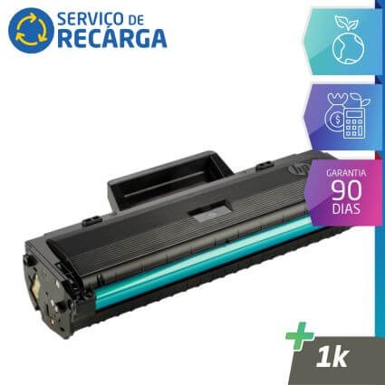 PRODUTO DESATIVADO – Recarga Toner Hp 105A Preto W1105A 1K
