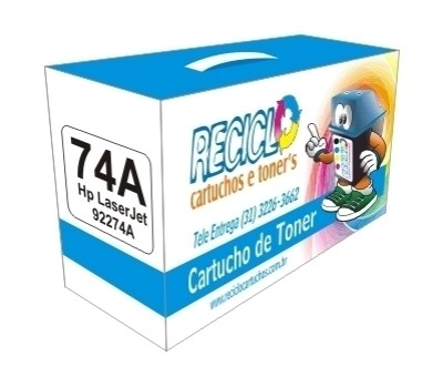 Recarga Toner Hp 74A Preto 92274A 3K