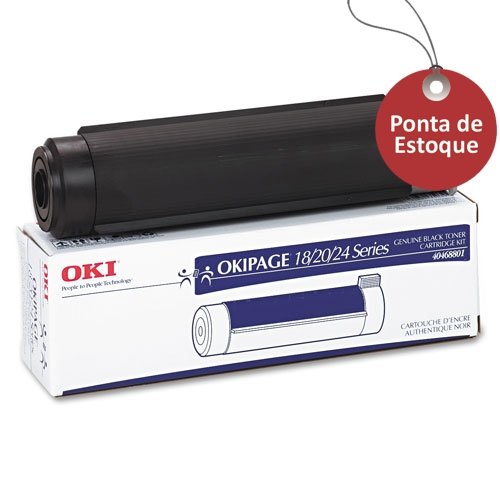 Toner Okidata OKIPAGE 18 I 20 | 24 Series Original (Ponta de Estoque)
