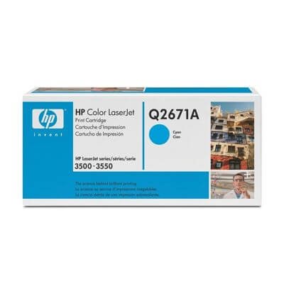 Cartucho de Toner Ciano HP 309A LaserJet (Q2671A) – Ponta de Estoque