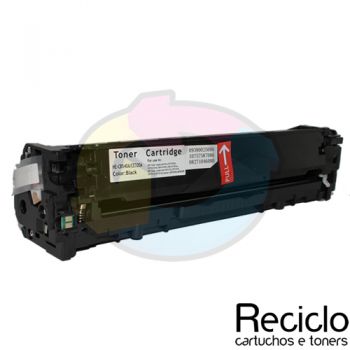 Toner Compatível Hp 125A Preto CB540A 2K