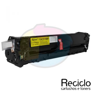 Toner Compatível Hp 128A Amarelo CE322A 1.3K