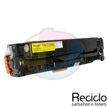 Toner Compatível Hp CC532A Amarelo 2.8K
