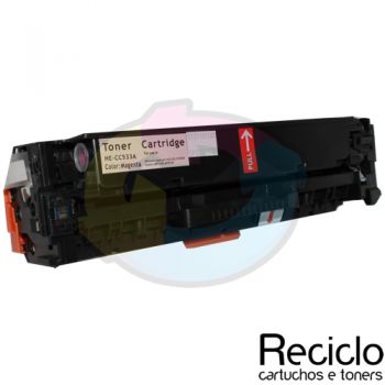 Toner Compatível Hp CC533A Magenta 2.8K