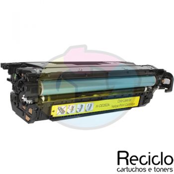 Toner Compatível Hp CE262A Amarelo 11K