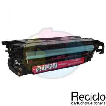 Toner Compatível Hp CE263A Magenta 11K