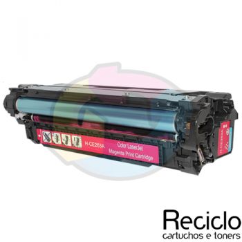 Toner Compatível Hp CE263A Magenta 11K