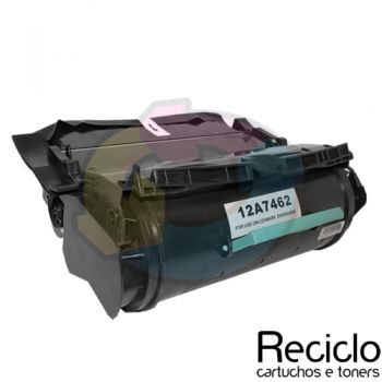 Toner Compatível Lexmark T630 Preto 12A7460 21K