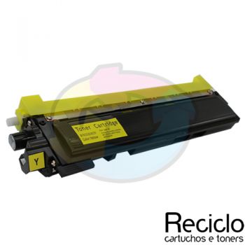 Toner Compatível Brother TN210-230Y Amarelo 1.4K