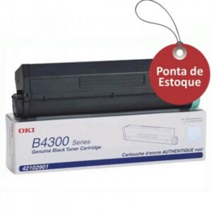 Toner Okidata B4300 Series 42102901 Original (Ponta de Estoque)