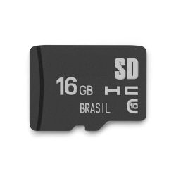 Cartão de Memória 16GB Preto Classe 4 Multilaser – MC143