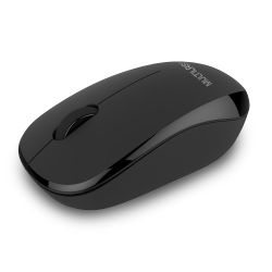 Mouse Sem Fio Slide Conexão Usb 1200dpi 3 Botões c/ Pilha Inclusa Preto – MO309