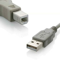 Cabo Usb 2.0 Tipo A x Tipo B Para Impressora 3m – WI273