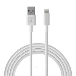 Smartogo Cabo Lightning Blindado 1,2 Metros Branco – WI401